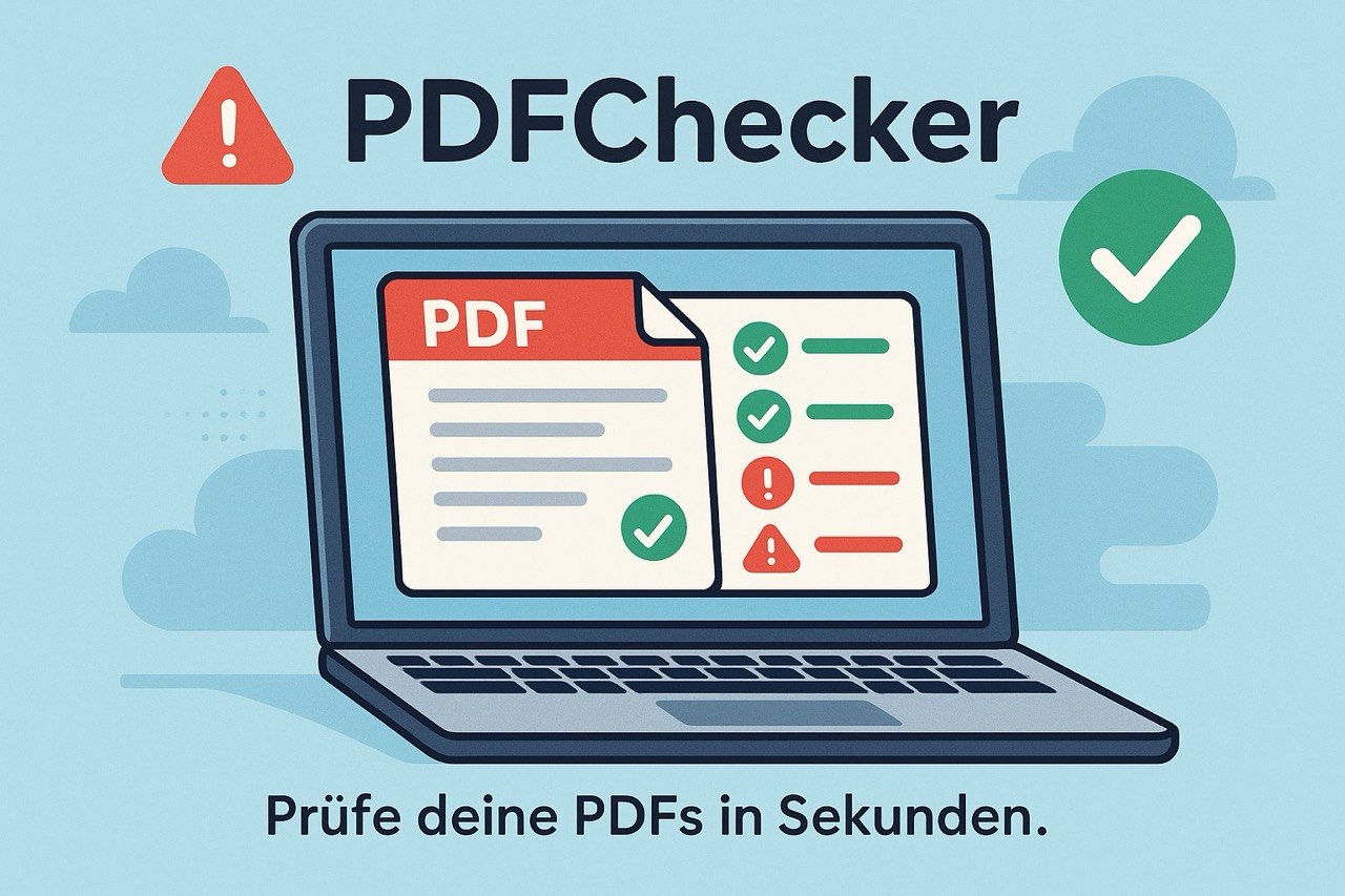 Illustration: PDFChecker Vergleichsansicht